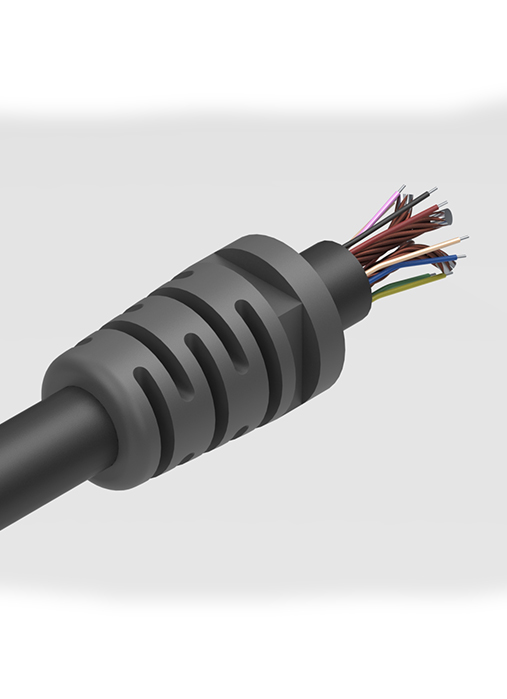 Molded Strain Reliefs Custom Overmolded Strain Reliefs